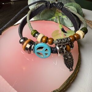 Bohemian Multi-Color Charm Bracelet